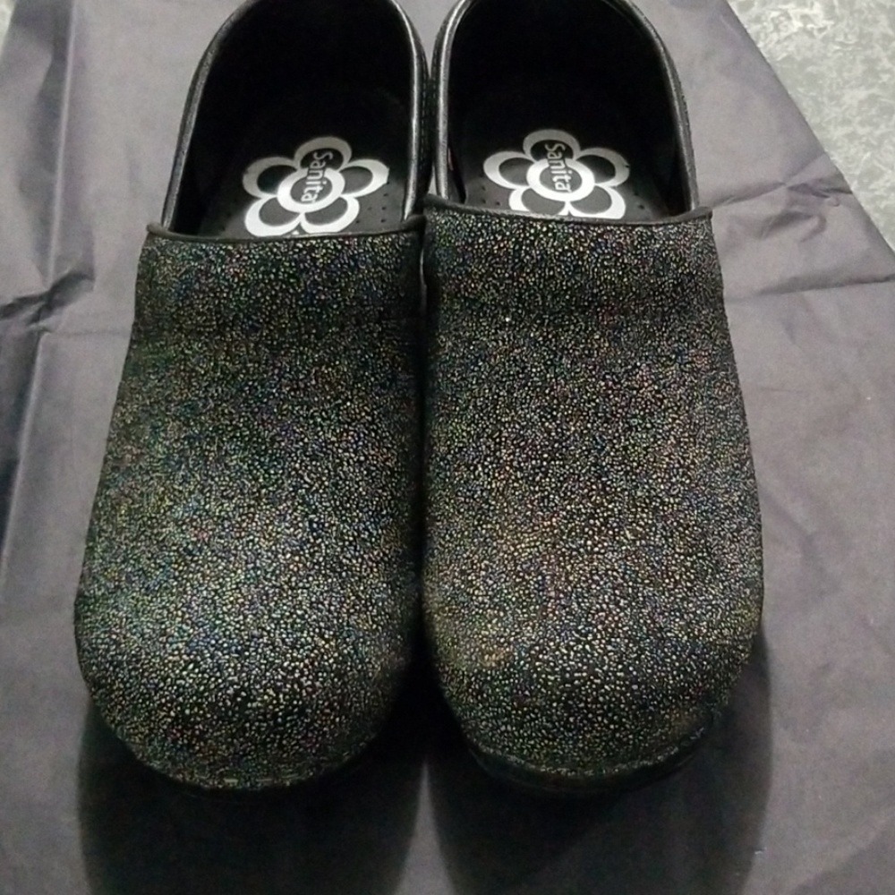 Sanita  sparkly silver shoes